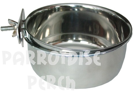 Stainless Steel Coop Cup W/Clamp Holder