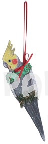 Hand Painted Cockatiel (Normal) Ornament