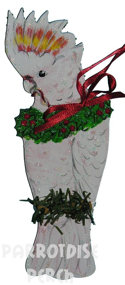Hand Painted Parrotlet Ornament