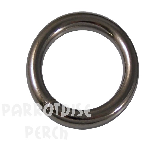 Welded Rings Nickel Plate 19 mm (heavy duty)
