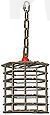 Stainless Steel Cage Treat Holder Small