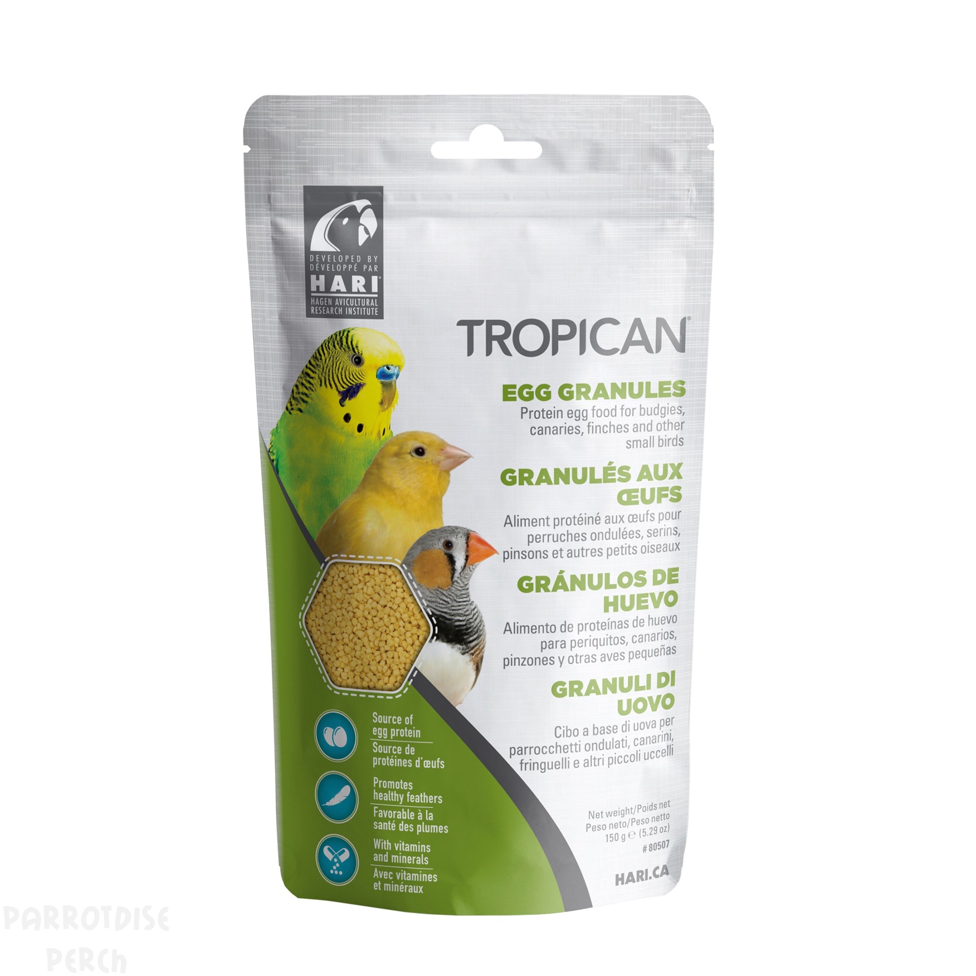 Tropican™ Egg Granules 150 g