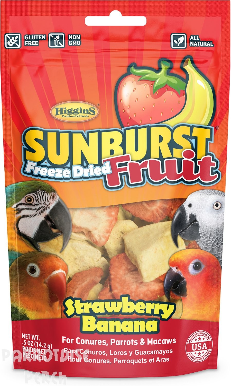 Sunburst Strawberry Banana Freeze Dried Treats