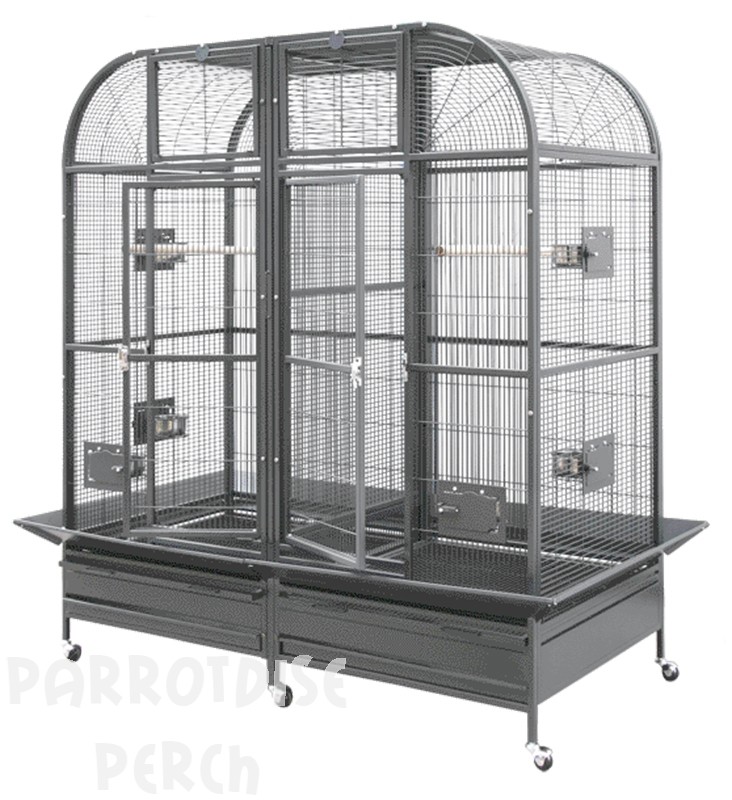 Double Small to Medium Parrot Cage