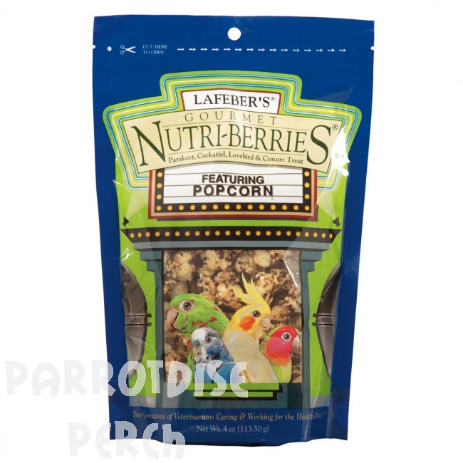Popcorn Nutri-Berries for Small Parrots