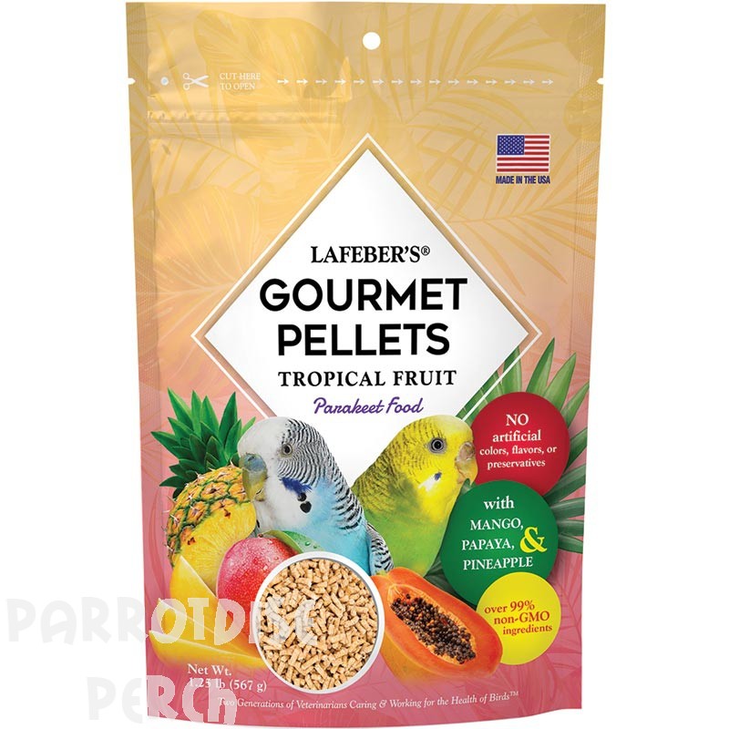 Tropical Fruit Gourmet Pellets Parakeet