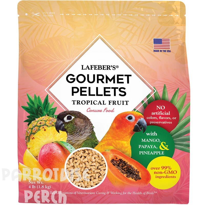 Tropical Fruit Gourmet Pellets Conures