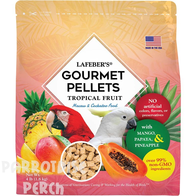 Tropical Fruit Gourmet Pellets Macaws