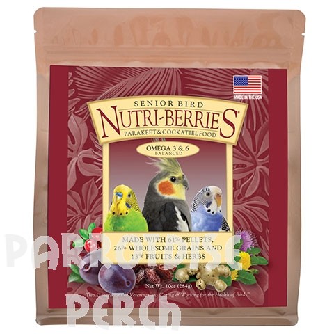 Nutri-Berries Senior Cockatiels & Small Parrot