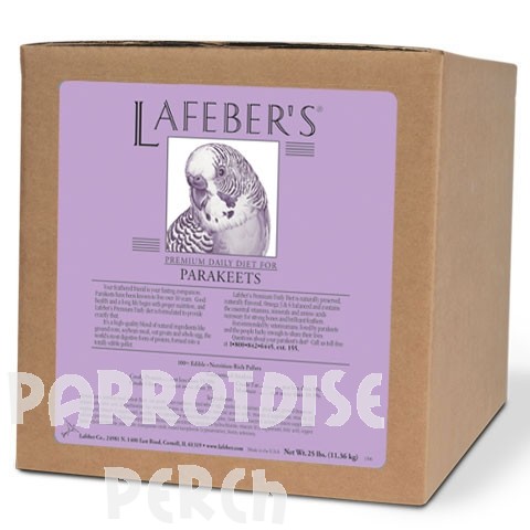 Lafeber Parakeet / Parrotlet Pellets 25 lb