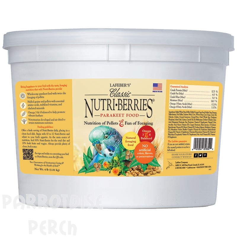 Classic Nutri-Berries Parakeet