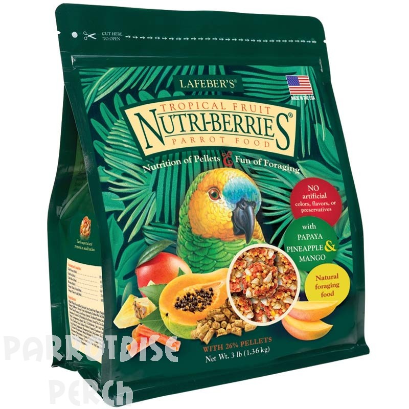 Nutri-Berries Tropical Fruit Parrot