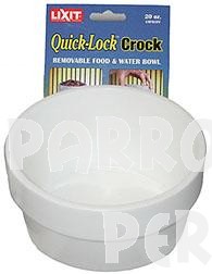 Quick Lock Crock White