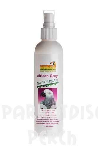 Mango African Grey Bath Spray