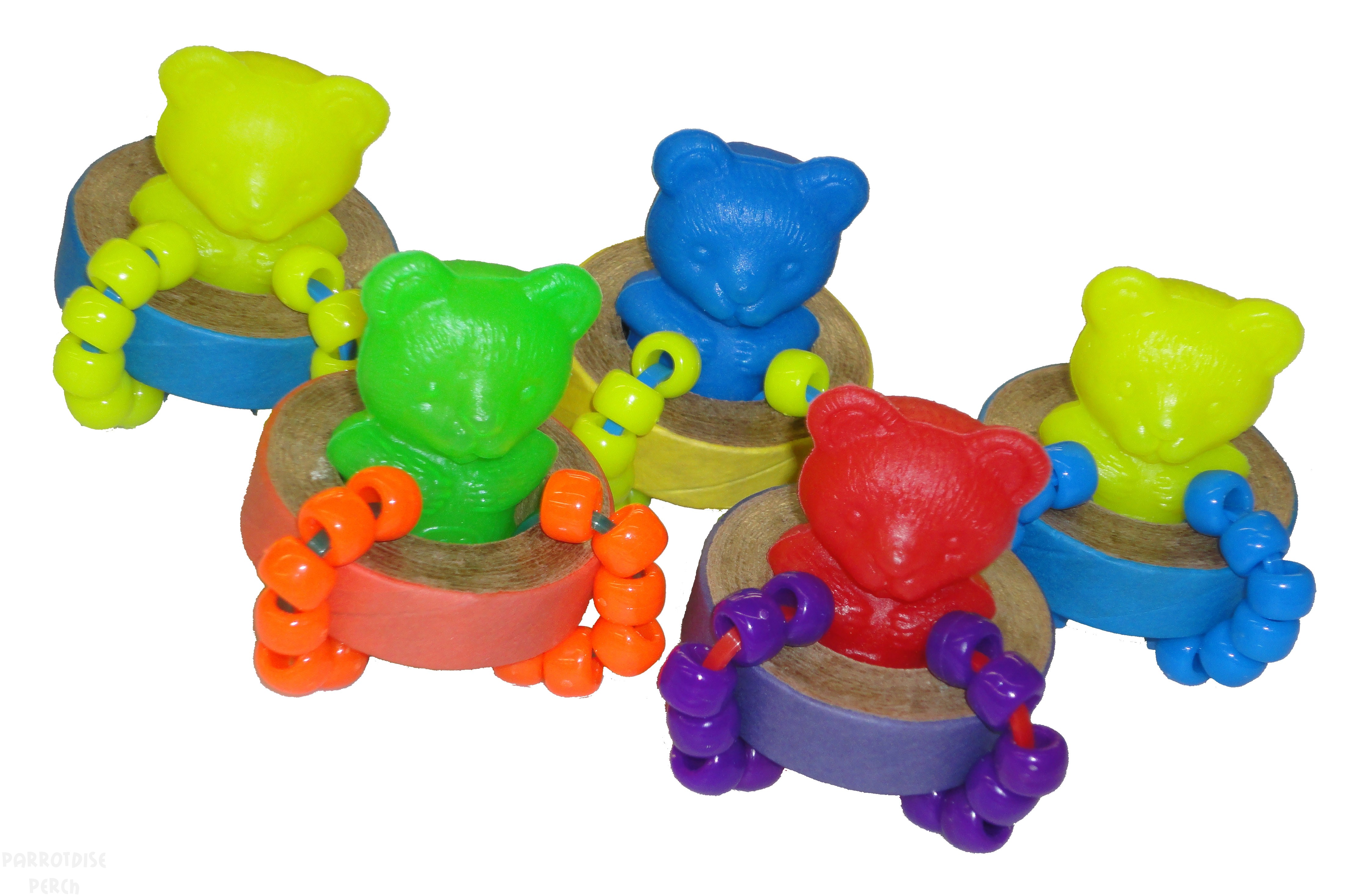 Bagel Bear Foot Toy