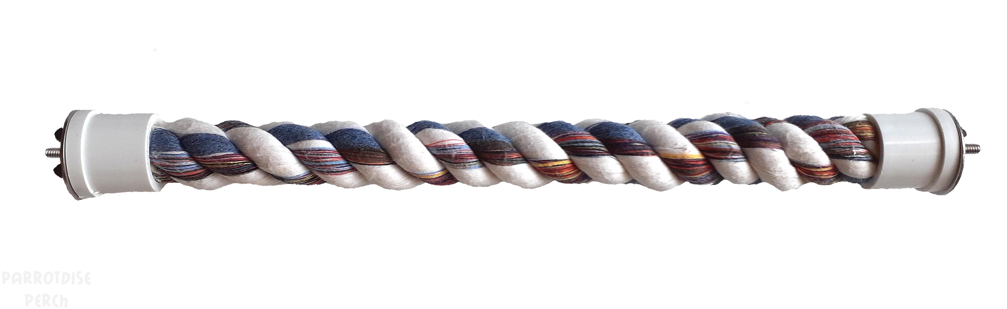 Travel Carrier Coloured Rope Perch Large