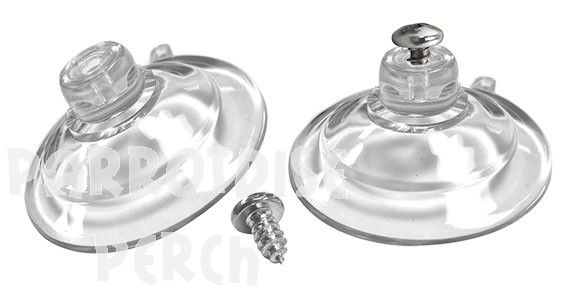 Suction Cups w/ Stainless Steel Screws