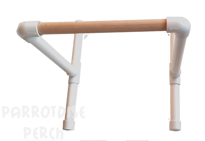 Basic Tabletop Stand with Textured Wood Medium