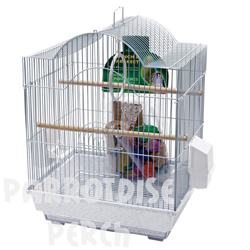 Arch-Style Cage - White