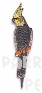 Normal Cockatiel Pin