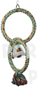 Rainbow Double Cotton Ring Small