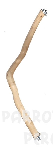 Sandblasted Manzanita Double Bolt Corner Perch