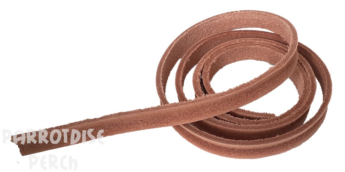 Grooved Leather 9/16" Wide