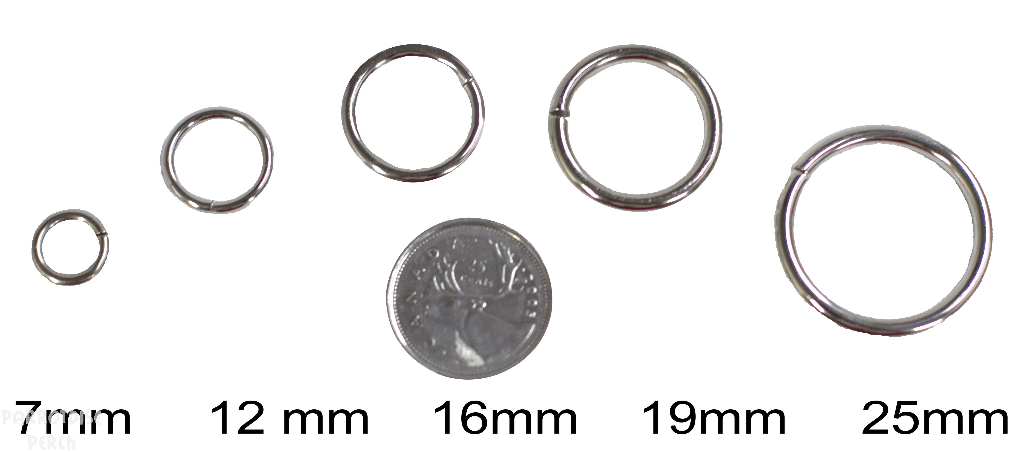 O-Rings Nickel Plate