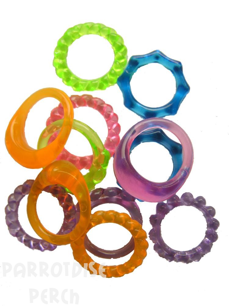 Rings Fancy Clear Small (72)