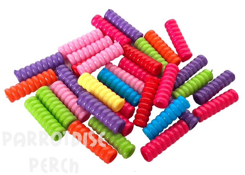Ripple Straw Beads (50) 
