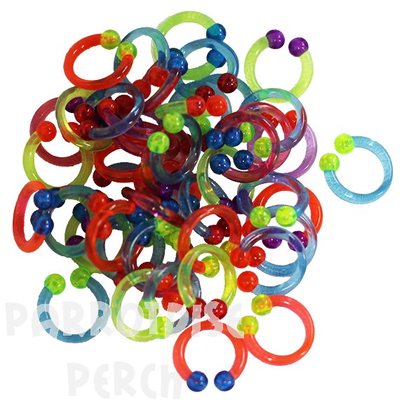 Neon Ball Rings (48)