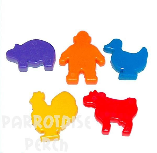 Jumbo Farm Animal Beads