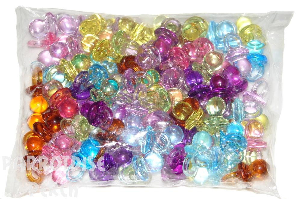 Pacifiers Clear 100 Small