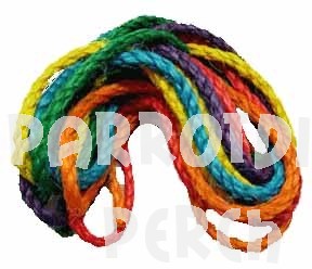 Sisal Rope Unoiled 1/4" Coloured