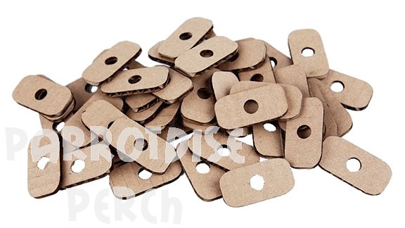 Small Cardboard Rectangle Slices (20)