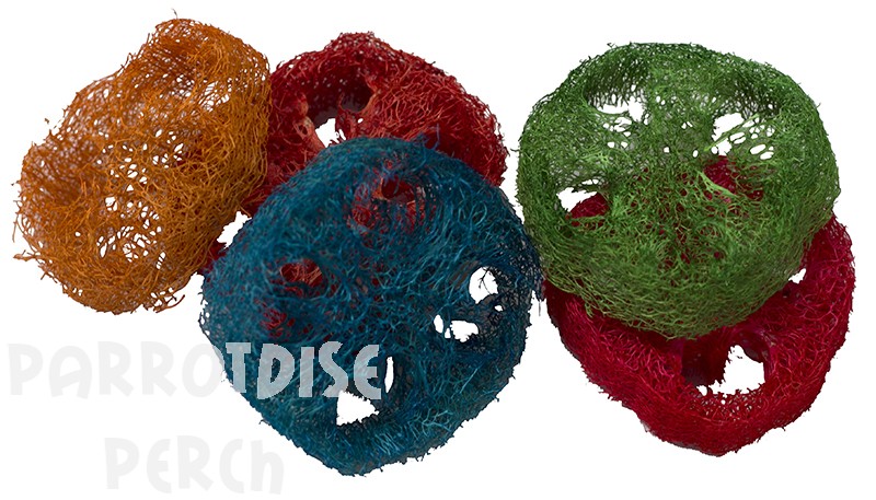 Coloured Loofah Stuffers