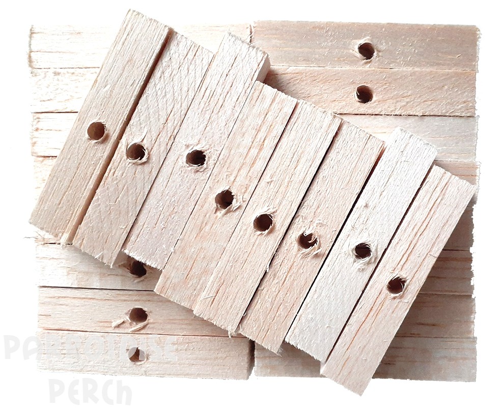 Balsa Wood Mini Planks (24)