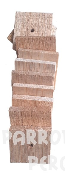 Balsa Wood Squares 1-1/2" x 1/4" thick (10)