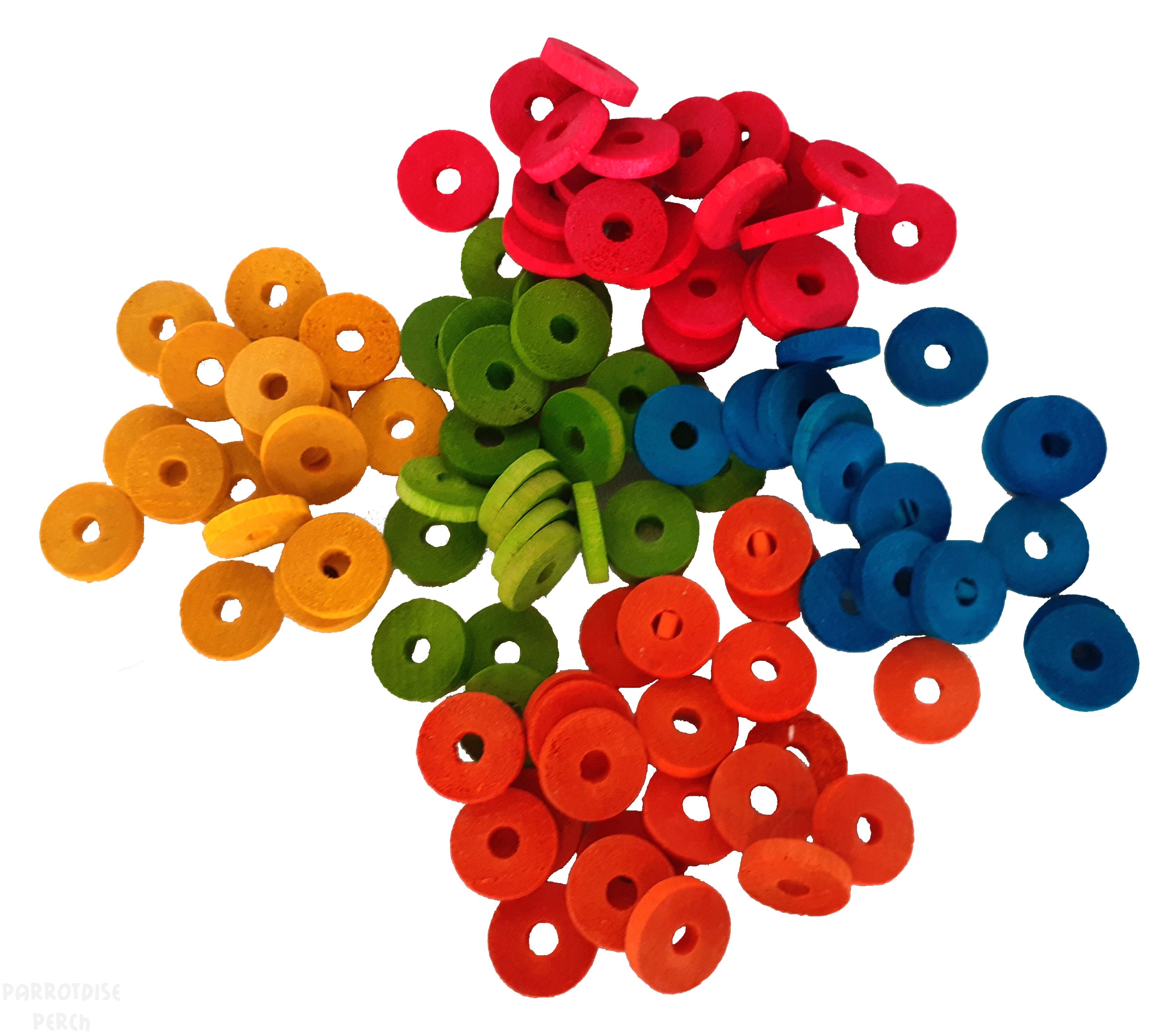 Mini Wood Disks (100)