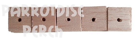 Mini Balsa Wood Squares (25) Natural
