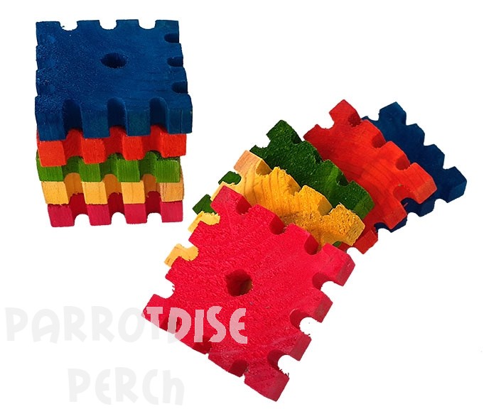 Mini Waffle Wafer Squares Coloured