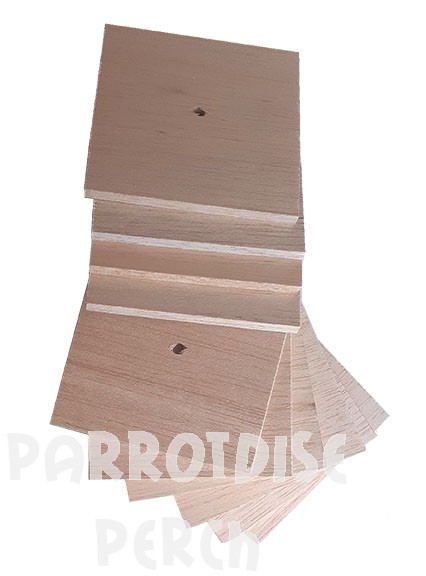 Balsa Wood Squares 3" (10)