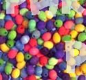 Oval Wood Beads