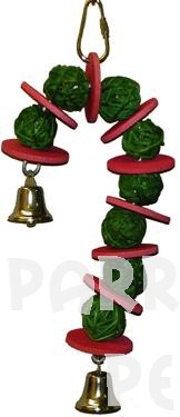 Christmas Vine Ball Candy Cane