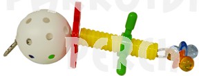 Screwball Foot Toy