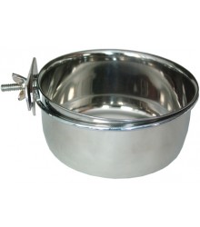 Stainless Steel Coop Cup W/Clamp Holder