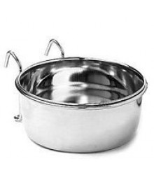 Stainless Steel Coop Cup W/Wire Hook