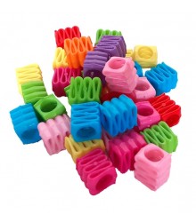 Ribbon Candy Beads (50) 