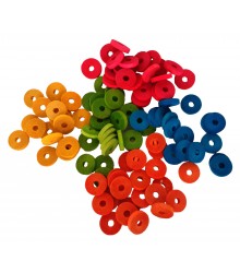 Mini Wood Disks (100)