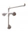 Top Swing-Away Shower Perch Medium